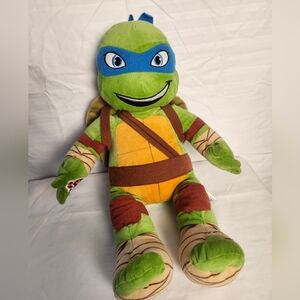 Build A Bear Teenage Mutant Ninja Turtles Leonardo Plush Nickelodeon 18" Toy BAB